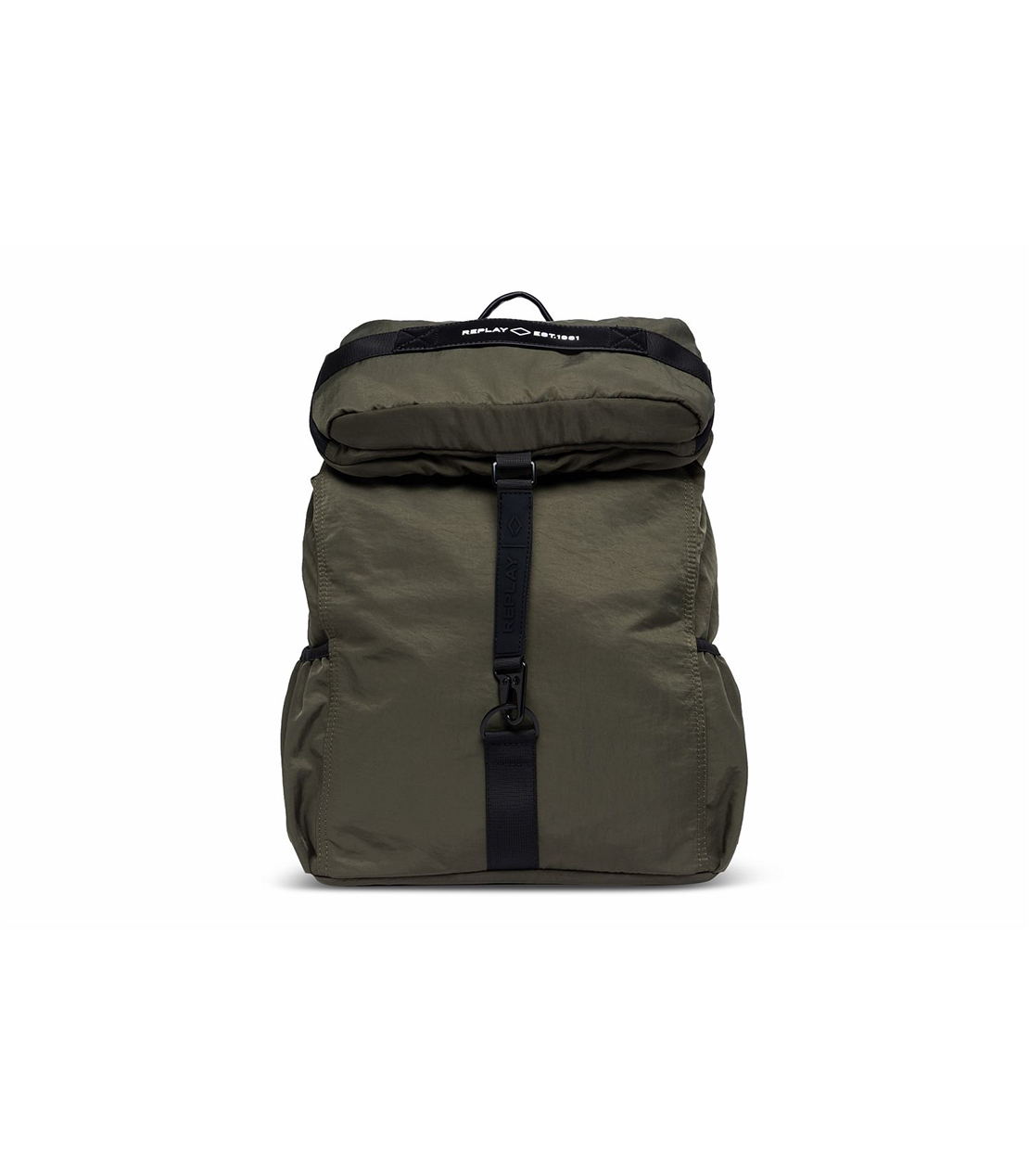 クリンクルナイロンバックパック 詳細画像 ダークミリタリー 3